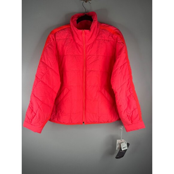 Free People Pippa Packable Puffer Jacket Size Medium M Hot Watermelon NWT $198 - Picture 4 of 6